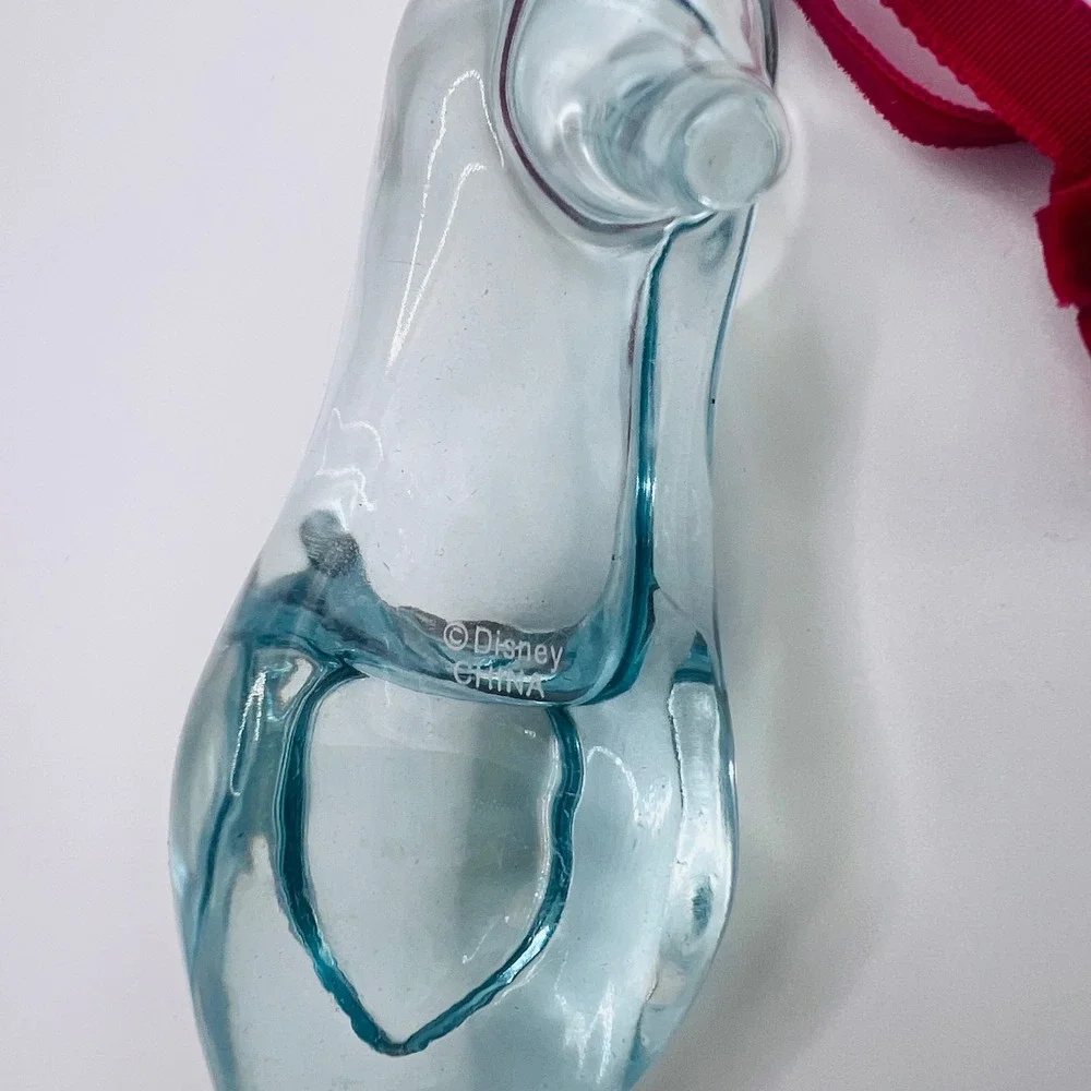 DISNEY Sketchbook‎ Ornament Cinderella's Glass Slipper 2008 Disney Store Xmas